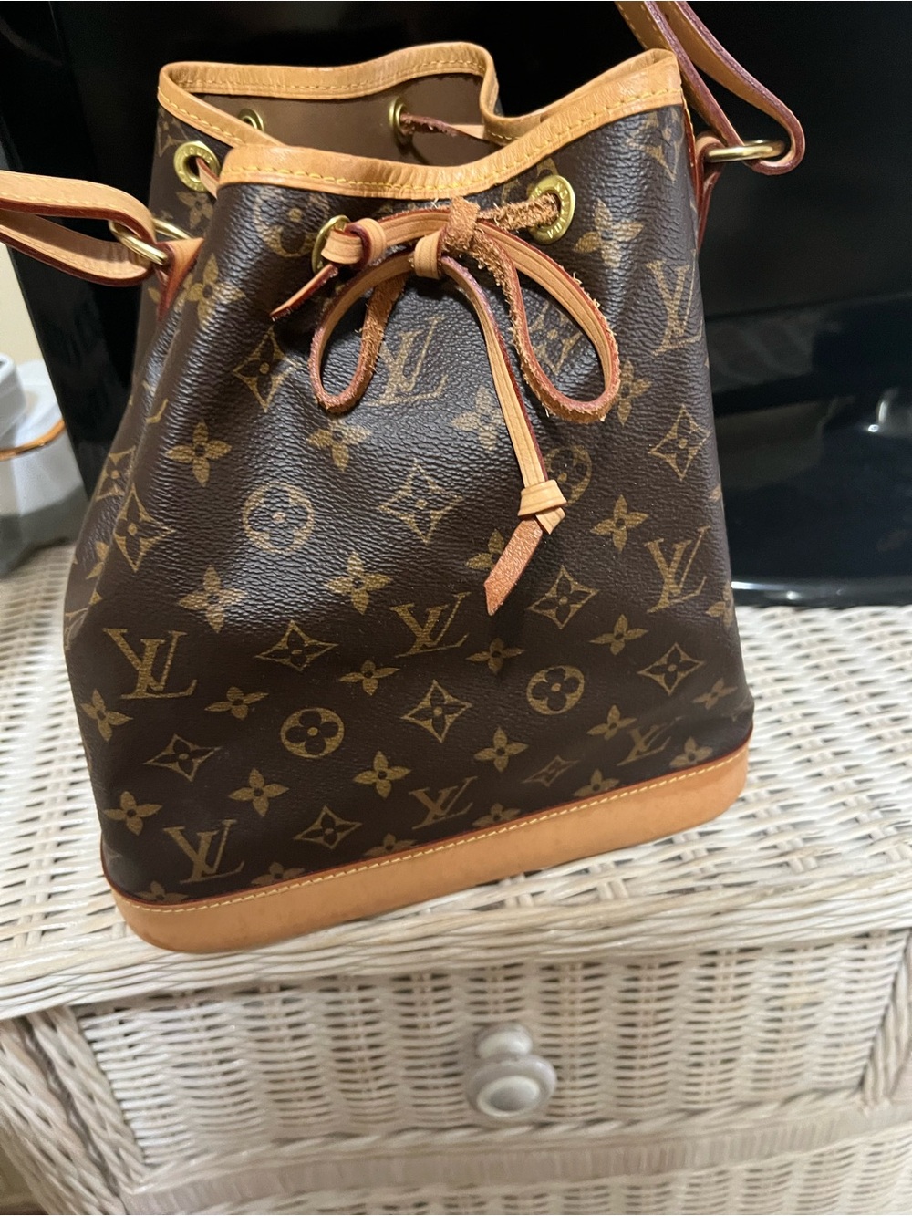Louis Vuitton Monogram Canvas Petit Noe Bag